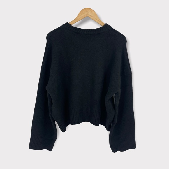 EDITED Black Grace Slouchy Jumper Sweater - Picture 2 of 8